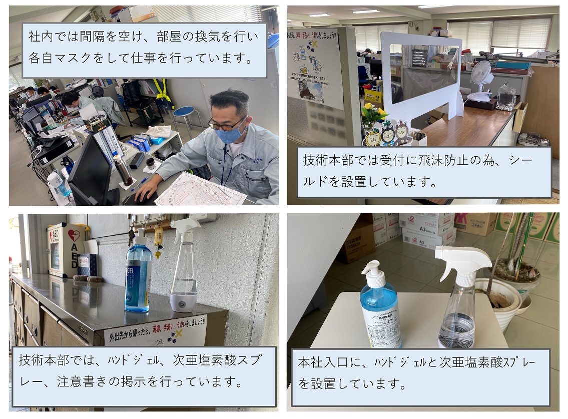 新型コロナウィルス対策